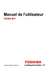 Toshiba TECRA M11 Manuel De L'utilisateur