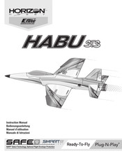 Horizon Hobby E-flite HABU STS Manuel D'utilisation