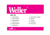 Weller COOPER Tools WHA 700 Manuel D'utilisation