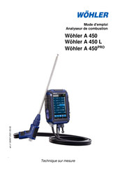 Wohler A 450 Mode D'emploi