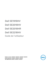 Dell SE2018HR Guide De L'utilisateur