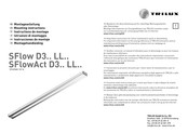 Trilux SFlowAct D3 LL Série Instructions De Montage