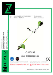 Zipper ZI-MOS 4T Mode D'emploi
