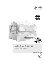 JK-Products JK 162/52-4 TT HP Instructions De Service