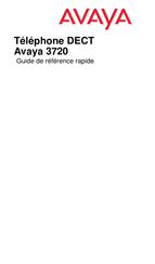 Avaya 3720 Guide De Référence Rapide