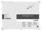 Bosch GTA 2500 Compact Professional Notice Originale