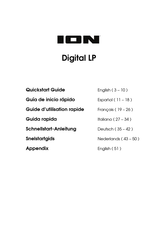 ION Digital LP Guide D'utilisation Rapide