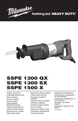 Milwaukee SSPE 1300 SX Notice Originale