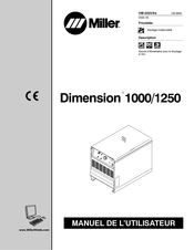 Miller Dimension 1000 Manuel De L'utilisateur