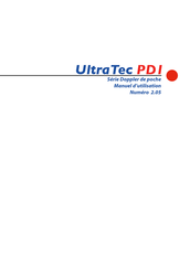 ULTRA TEC PD1 Séries Manuel D'utilisation