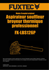 FUXTEC FX-LBS126P Mode D'emploi Original