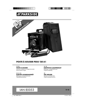 Parkside PESG 120 A1 Mode D'emploi D'origine