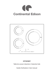 Continental Edison CETI3Z3B3T Guide D'utilisation