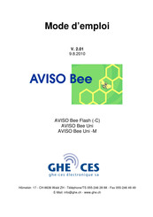 ghe-ces AVISO Bee Flash-C Mode D'emploi