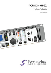 Two notes Audio Engineering TORPEDO VM-202 Notice D'utilisation