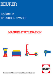 Beurer IPL 57500 Manuel D'utilisation