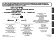 Alpine CDE-W233R Guide De Référence Rapide