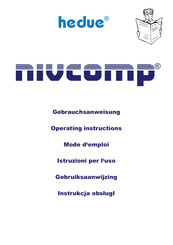 Hedue nivcomp Mode D'emploi