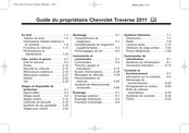Chevrolet Traverse 2011 Guide Du Propriétaire