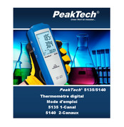 PeakTech 5135 Mode D'emploi