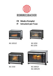 Rommelsbacher BG 1050 Mode D'emploi