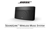 Bose Soundlink AM319182 Mode D'emploi
