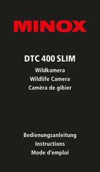 Minox DTC 400 SLIM Mode D'emploi