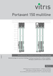 Vitris Portavant 150 multiline Notice De Montage