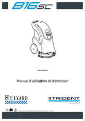 Hillyard TRIDENT B16SC Manuel D'utilisation Et D'entretien