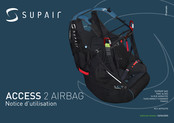 SUPAIR ACCESS 2 AIRBAG Notice D'utilisation