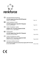 Renkforce EW-7476RPC Guide D'installation Rapide