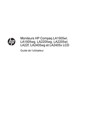 HP Compaq LA2205wg, Compaq LA2205wl Guide De L'utilisateur