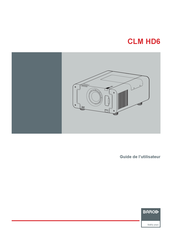 Barco CLM HD6 Guide De L'utilisateur