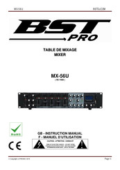BST Pro 95-1568 Manuel D'utilisation