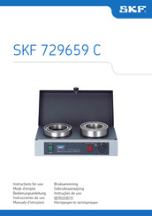 SKF 729659 C Mode D'emploi