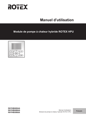 Rotex RHYHBH05AA Manuel D'utilisation