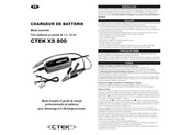 Ctek XS 800 Mode D'emploi