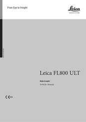 Leica FL800 ULT Mode D'emploi