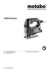 Metabo STEB 65 Quick Mode D'emploi