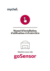 Mychef goSensor TGL202E2 Manuel D'installation, D'utilisation Et D'entretien