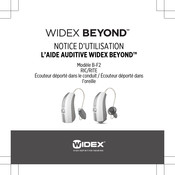 Widex BEYOND B-F2 Notice D'utilisation