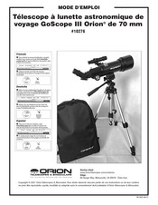 Orion 10276 Mode D'emploi