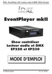 ID-AL Waves System EventPlayer mkII EP230 Mode D'emploi