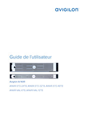 Avigilon AINVR-VAL-6TB Guide De L'utilisateur