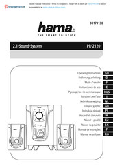 Hama PR-2120 Mode D'emploi