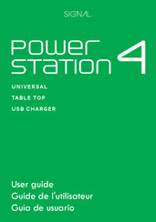 Signal POWER STATION 4 Guide De L'utilisateur