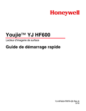 Honeywell Youjie YJ HF600 Guide De Démarrage Rapide
