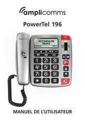 Amplicomms PowerTel 196 Manuel De L'utilisateur