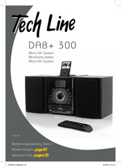 Tech Line DAB+ 300 Mode D'emploi