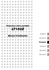NEC LT150Z Manuel D'utilisation